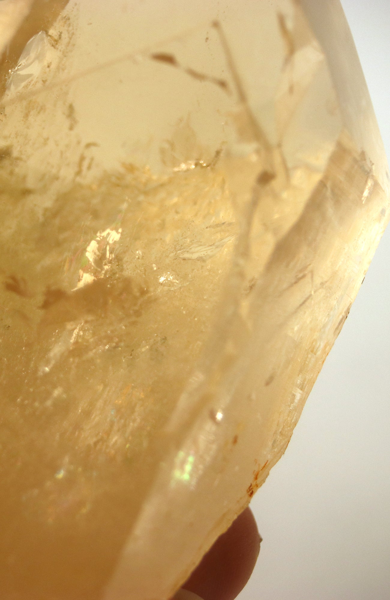 Citrine (Natural) Cathedral Point AAA